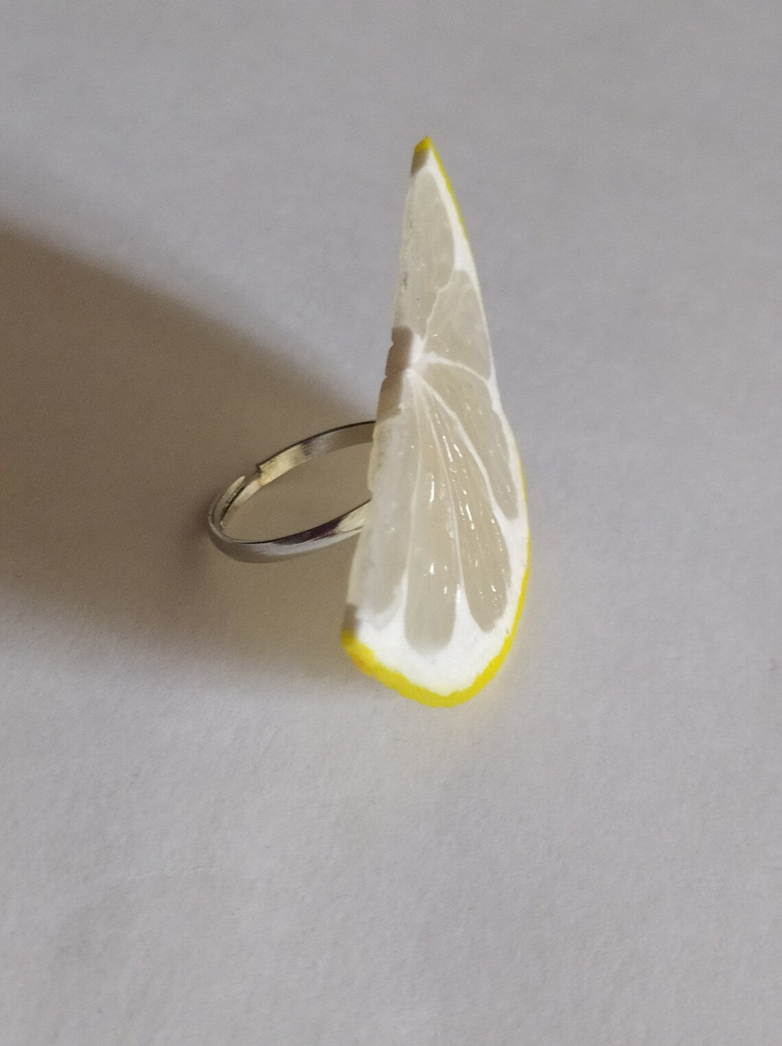 Slice of Summer : Lemon Ring Polymer Clay