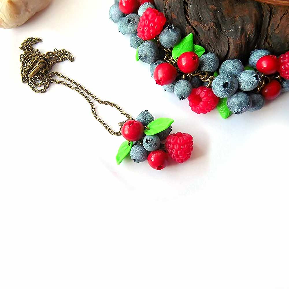 Bright Mood: Berry Set Polymer Clay.