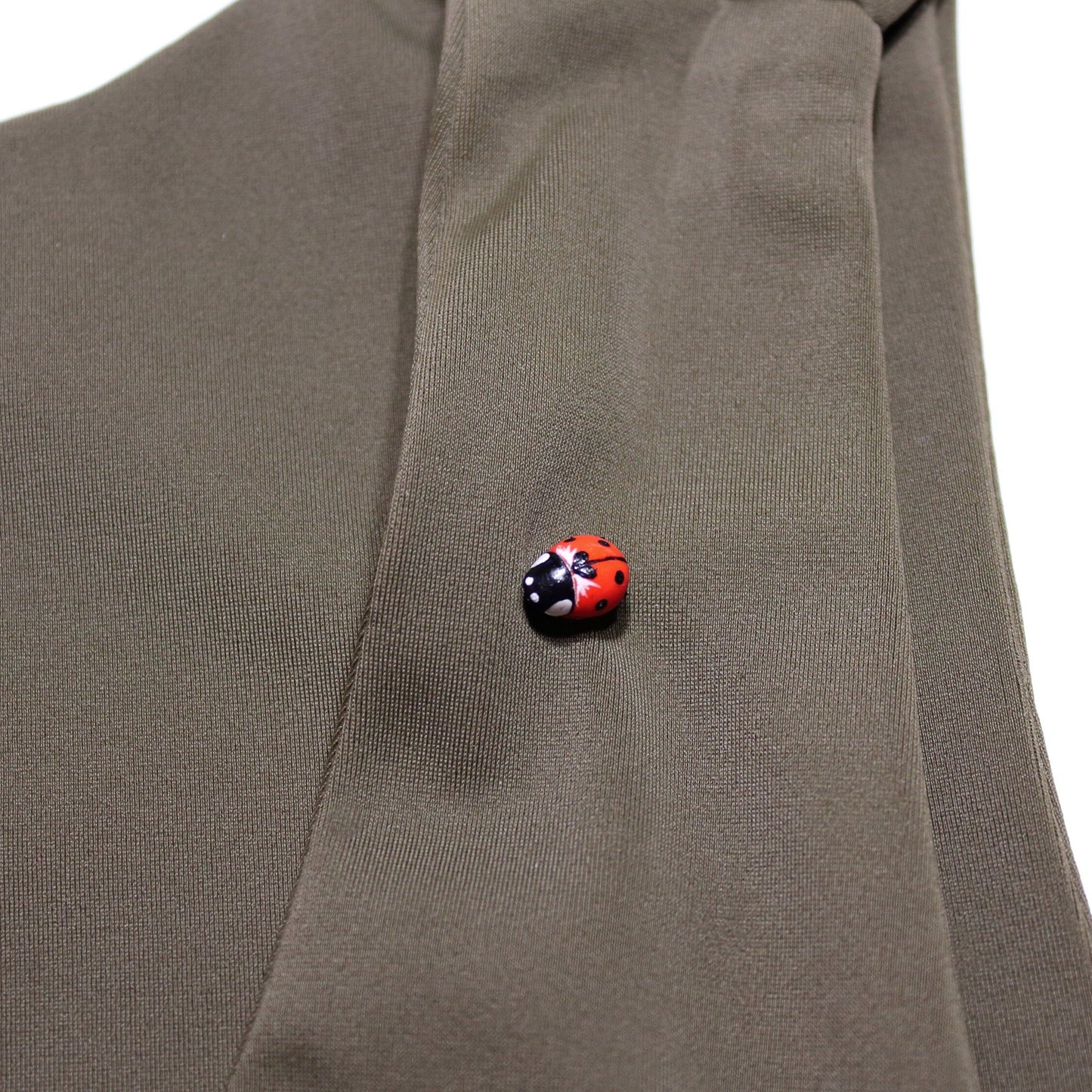 Happy Spot: Ladybug Brooch Polymer Clay.