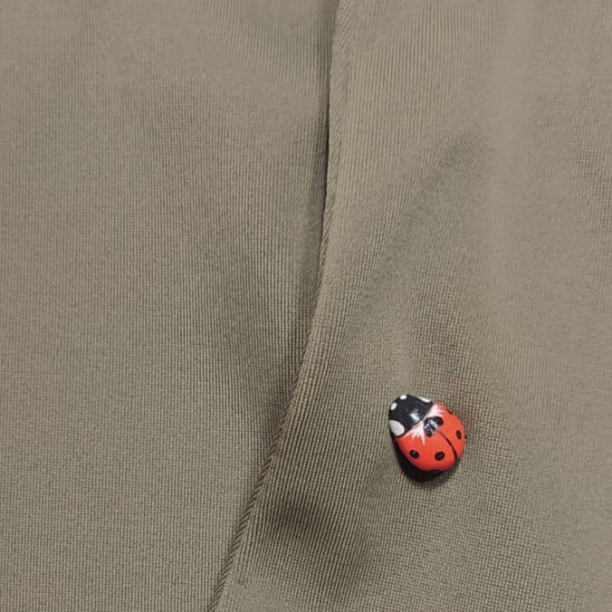 Happy Spot: Ladybug Brooch Polymer Clay.