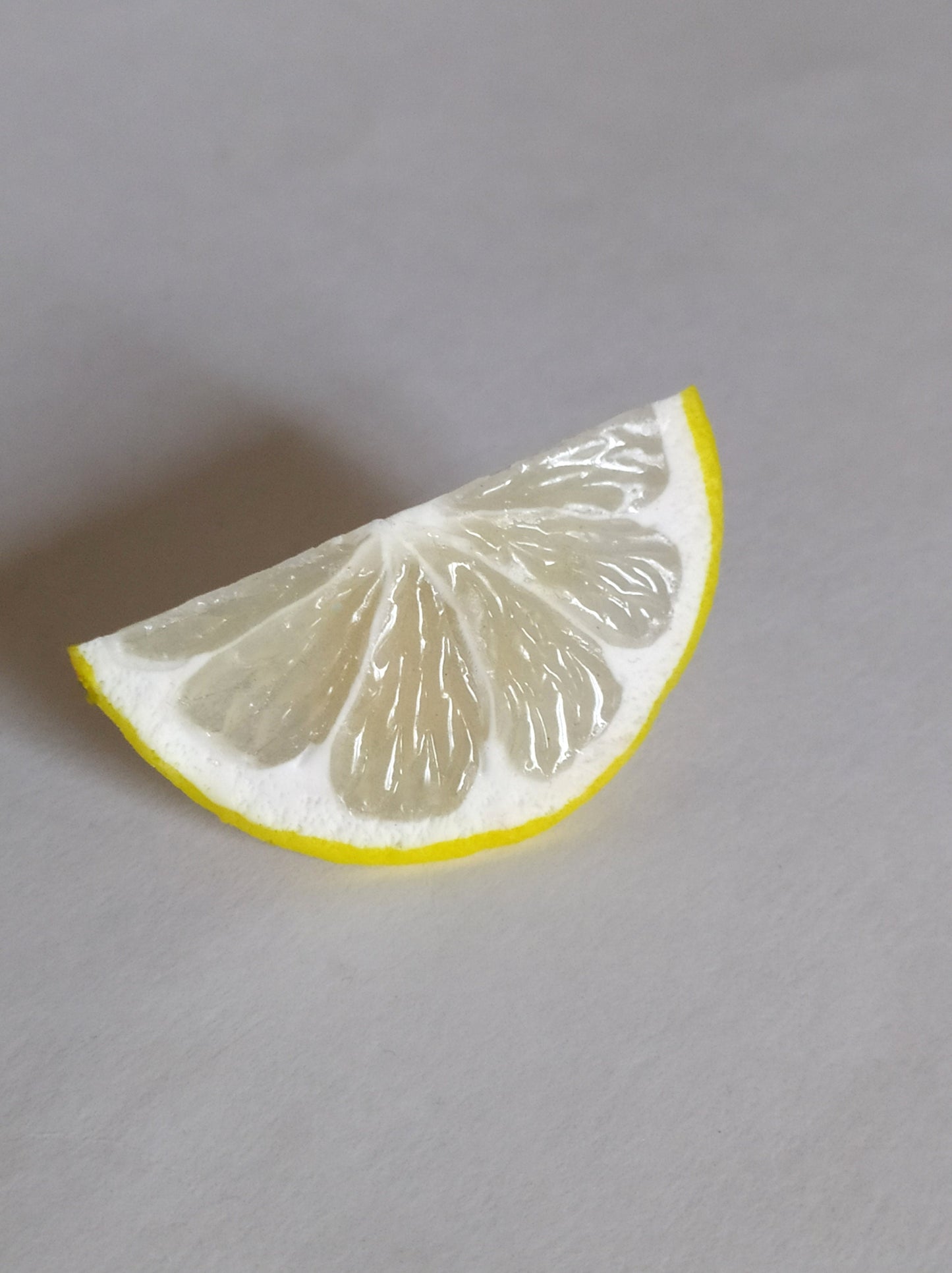 Slice of Summer : Lemon Ring Polymer Clay