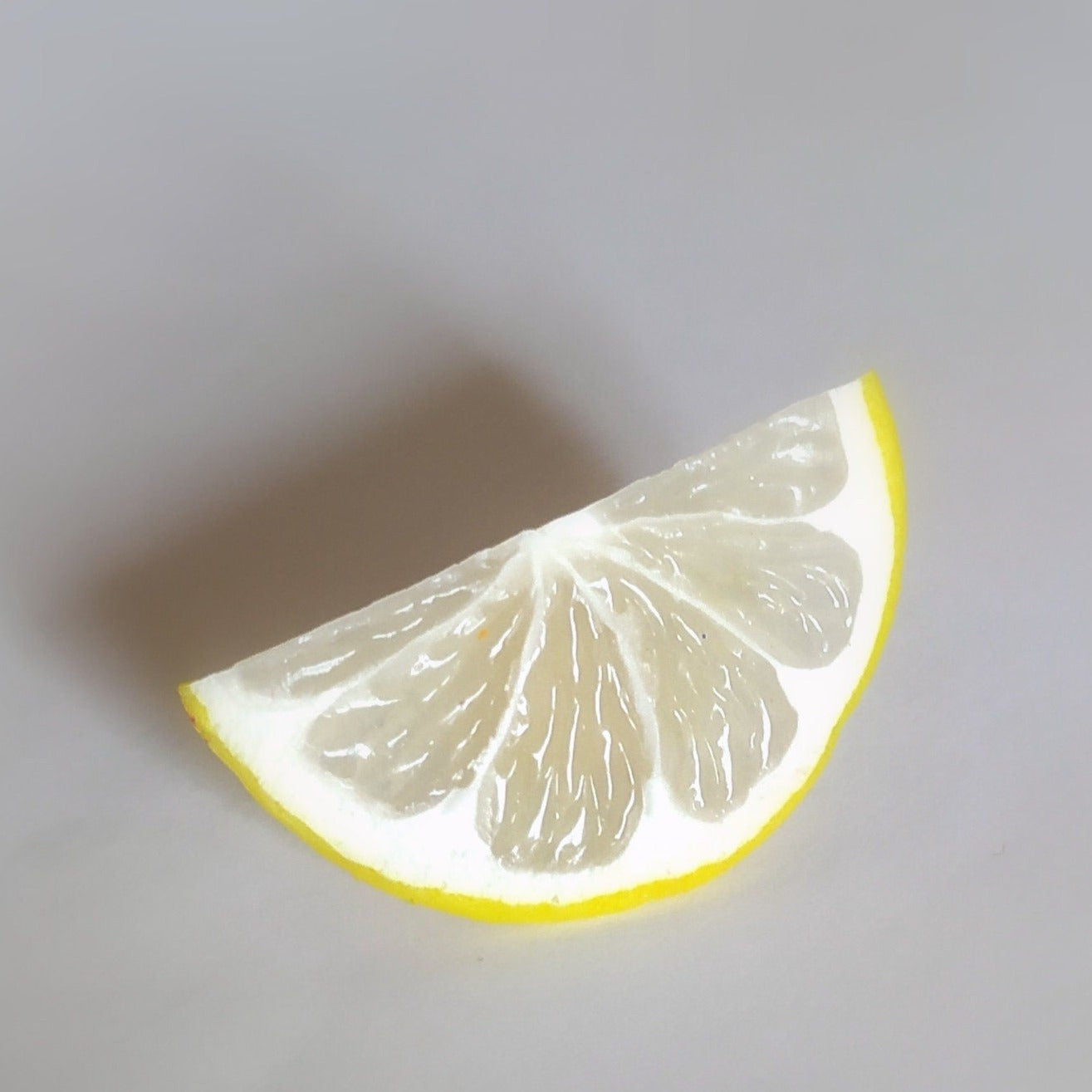 Slice of Summer : Lemon Ring Polymer Clay