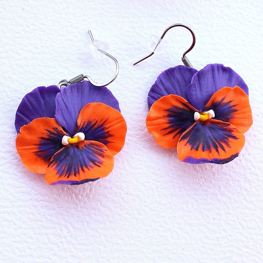 Kaleidoscope Colors: Pansy Set Polymer Clay.