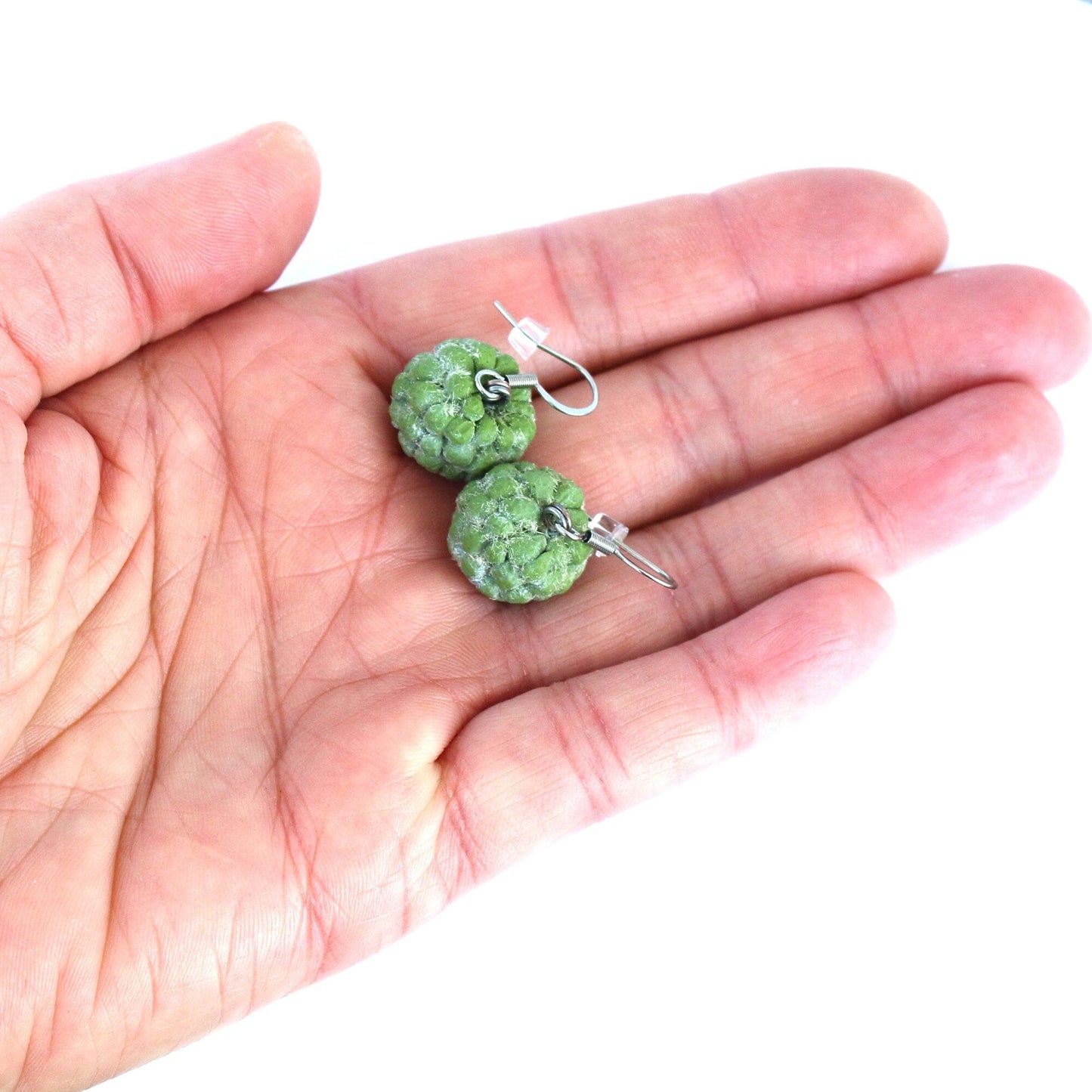 Sweet Geometry: Atis Earrings Polymer Clay.