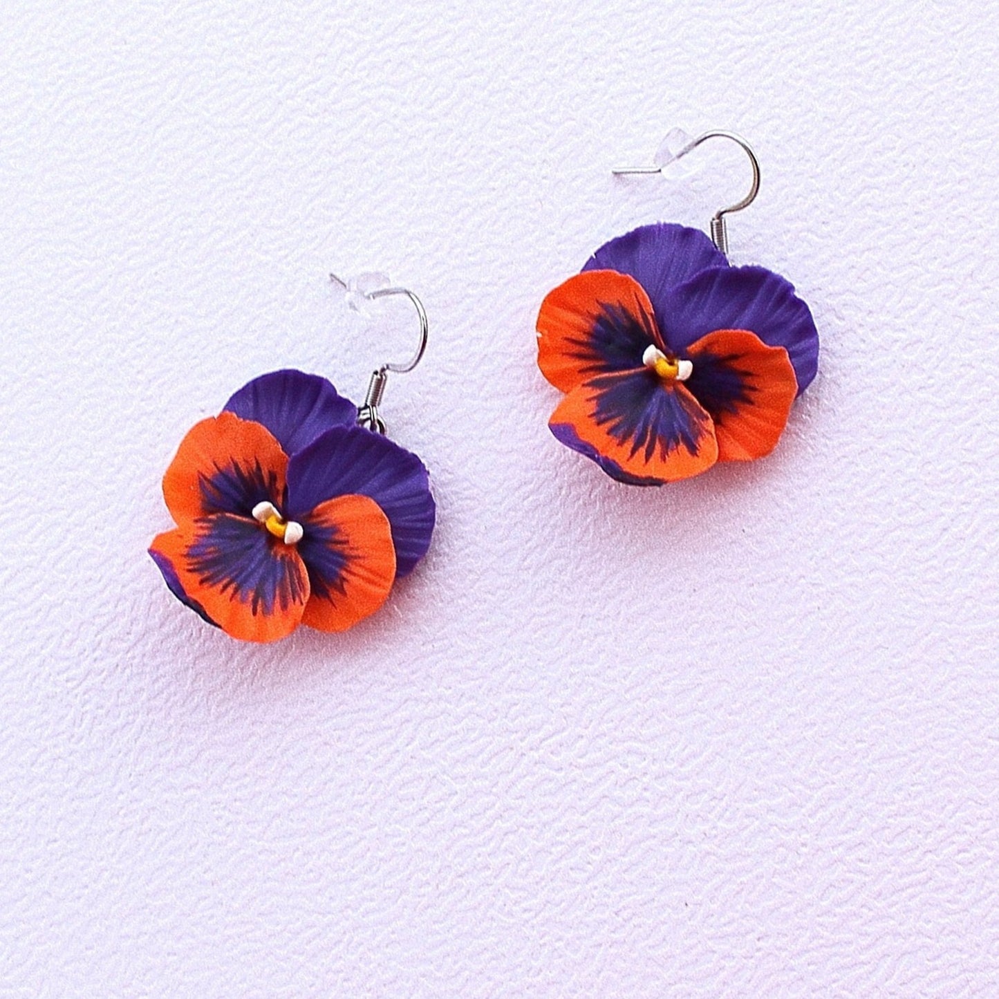 Kaleidoscope Colors: Pansy Set Polymer Clay.